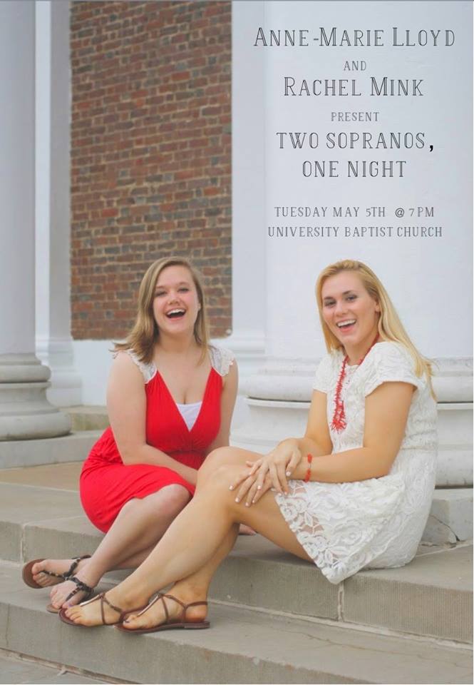We're so excited for Rachel's upcoming voice recital! <a href="/uvamusic/">UVA Music Department</a> #uvakd <a href="/KappaDeltaHQ/">Kappa Delta Sorority</a>