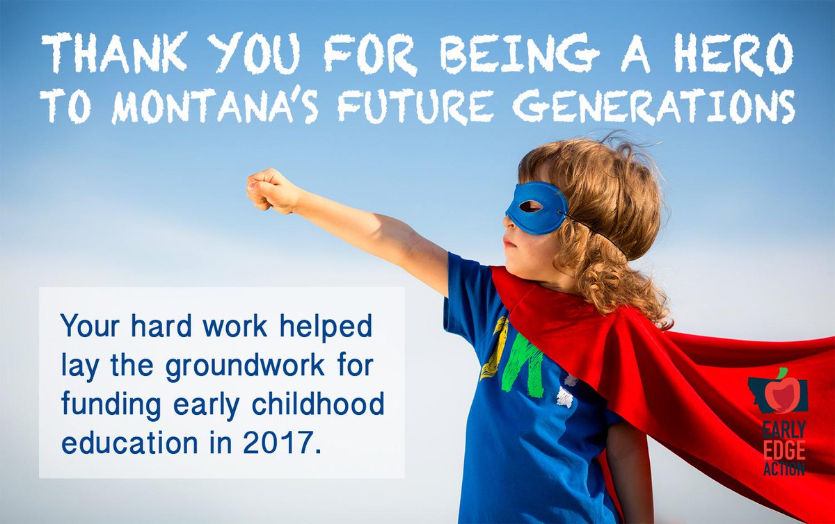 EarlyEdgeAction's tweet photo. Thanks to all our followers who stood up for Montana kids! We will continue to fight for #PreKForAll. #mtleg http://t.co/BkDm6qjUw0