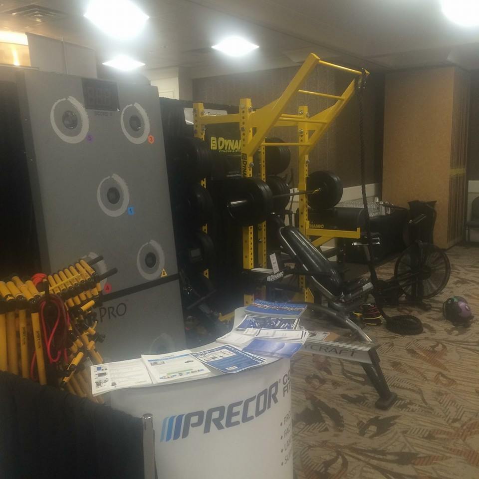 PrecorCF's tweet photo. #PrecorCF ~***Nic Lano is showing support for WSSAAA and PCF! We have our SMART Trainer &amp; Boot Camp Cart ( by Prism). http://t.co/8d8kO6YGfm