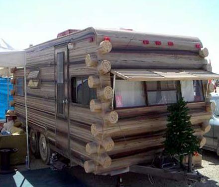 MikeThompsonsRV's tweet image. Log Cabin Camper…