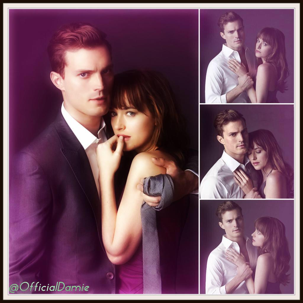 OfficialDamie's tweet photo. "E" for #EntertainmentWeekly! 💕 #Damie #DakotaJohnson #JamieDornan @EW 💜 #DamieAtoZ 💜 http://t.co/PU5ohp0mFj