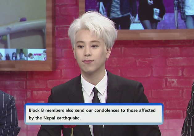 BlockB_united's tweet photo. [#BlockB_BASTARZASC] That's the end of ASC with BASTRAZ. Thank you for streaming with us. #PrayForNepal http://t.co/CLUa0IVo6M
