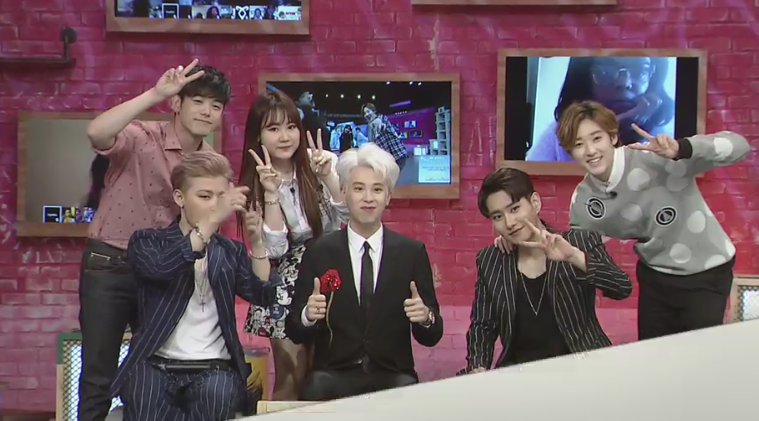 BlockB_united's tweet photo. [#BlockB_BASTARZASC] That's the end of ASC with BASTRAZ. Thank you for streaming with us. #PrayForNepal http://t.co/CLUa0IVo6M