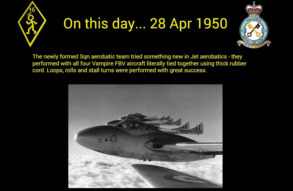 16Sqn's tweet photo. OTDIH - 28 Apr 1950 http://t.co/fY2sGnMgtx
