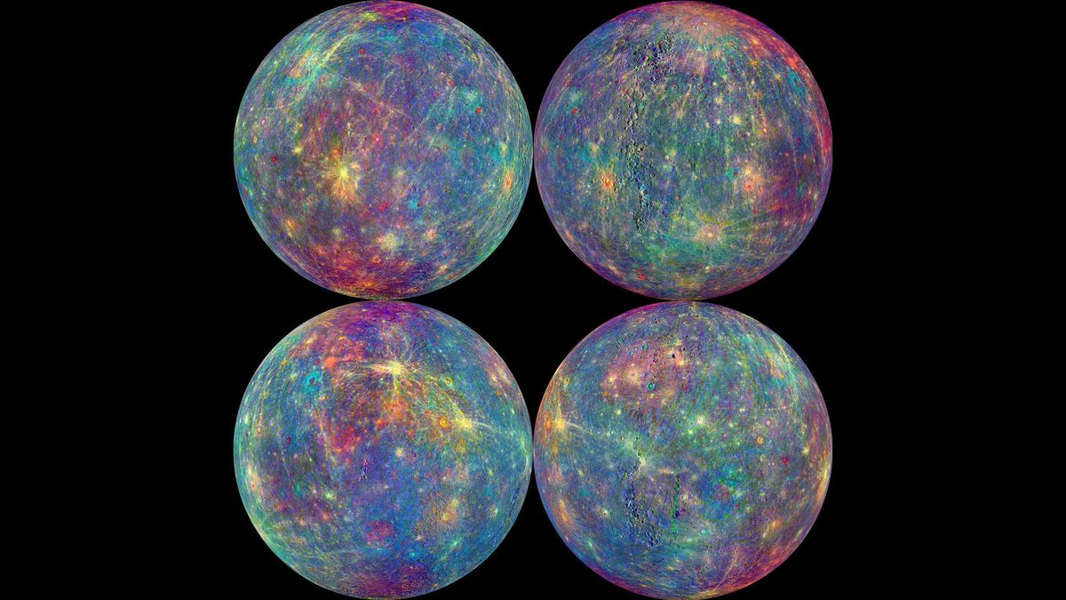 Gizmodo's tweet photo. NASA's MESSENGER probe has been on one hell of an (acid) trip http://t.co/ajPLyu6r3F http://t.co/ijjXyFeIov