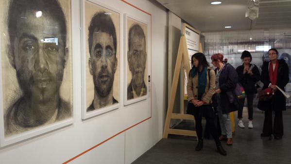 Behjat Omer Abdulla, artist featured on our tracesproject.org His In Limbo at #adoptingbritain <a href="/southbankcentre/">Southbank Centre</a>