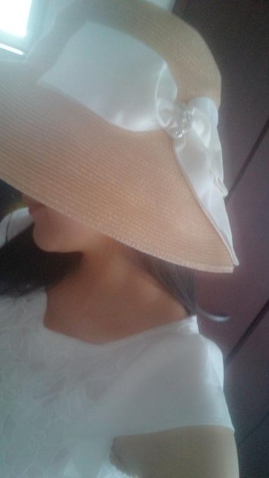 今からジムに行ってくる󾭠新しいリボン帽子かぶって♪(/&omega;＼*) http://t.co/F9HwVT6bx2