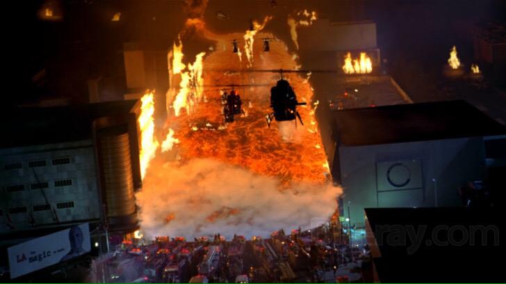 catpooper's tweet photo. Riots in Baltimore, or lava flowing down the streets of LA in the cinematic masterpiece 'Volcano' (1997)? http://t.co/iCKpwdh5A1