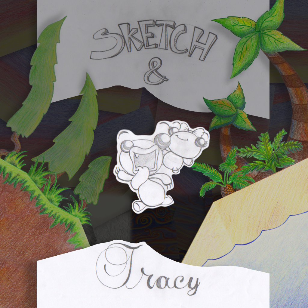 NeverPandaGames's tweet photo. Having some fun making more art for our #indiegame, Sketch &amp; Tracy. #gamedev #indiedev http://t.co/szIC7h01PF