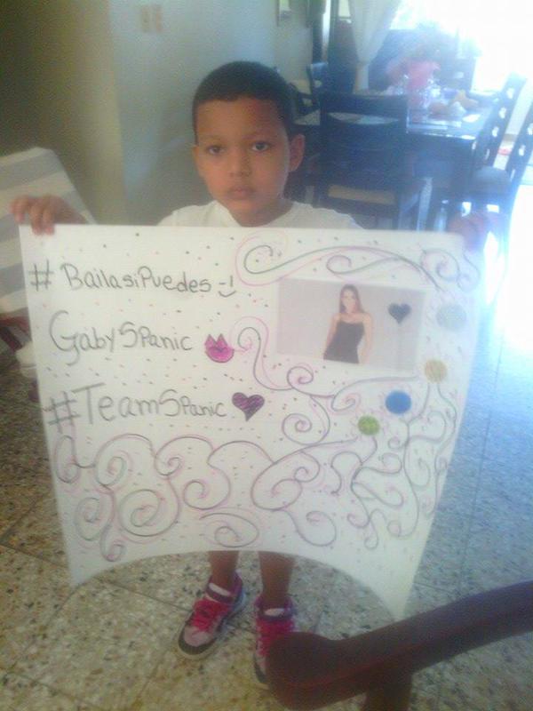 RAFELINADELAROS's tweet photo. #TeamSpanic @gabyspanic tu puedes para mi eres la mejor @BailaSiPuedes @Azteca mi apoyo desde Rep Dominicana http://t.co/bbYDbBHG4r