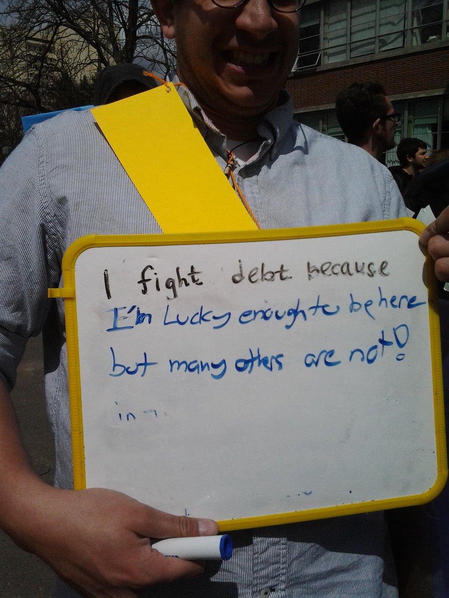 UMassAccAff's tweet photo. #fundthefuture #gotdebt #youarenotaloan #wearenotforprofit
@SenWarren @MassGovernor @RepMcGovern @EdMarkey http://t.co/bs0X7ZnTn5