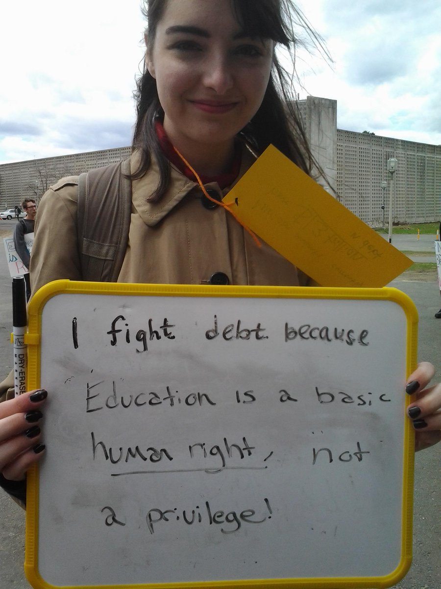 UMassAccAff's tweet photo. #fundthefuture #gotdebt #youarenotaloan #wearenotforprofit
@SenWarren @MassGovernor @RepMcGovern @EdMarkey http://t.co/ZGveSDhfMi