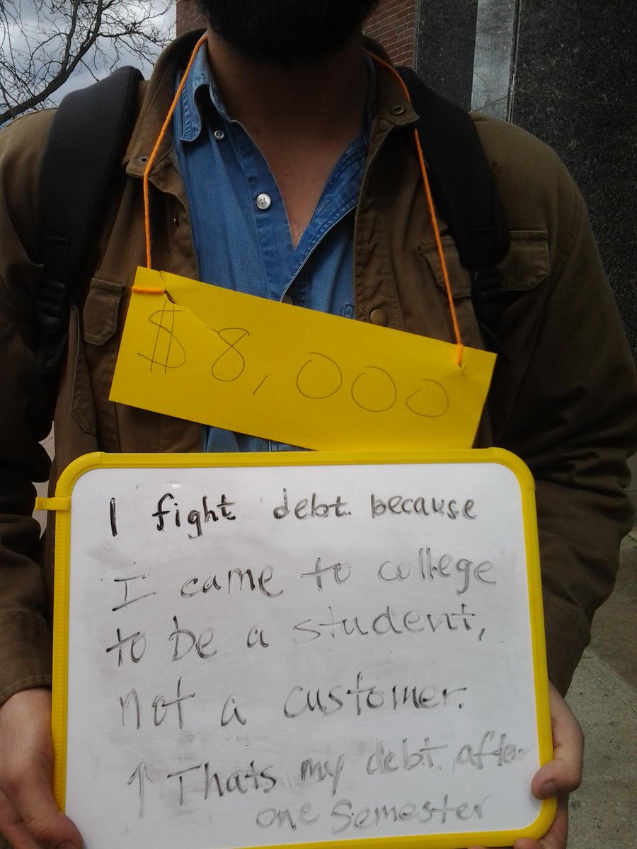 UMassAccAff's tweet photo. #fundthefuture #gotdebt #youarenotaloan #wearenotforprofit
@SenWarren @MassGovernor @RepMcGovern @EdMarkey http://t.co/rXz5qtgM9M
