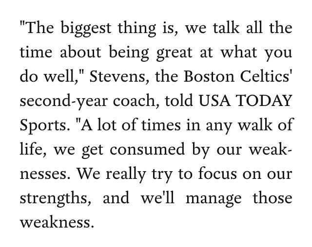 CoachYourKids's tweet photo. We coach people, not players... And ALL people have weakness. Great coaches build strength out of weakness. https://t.co/ksih9rjVCh