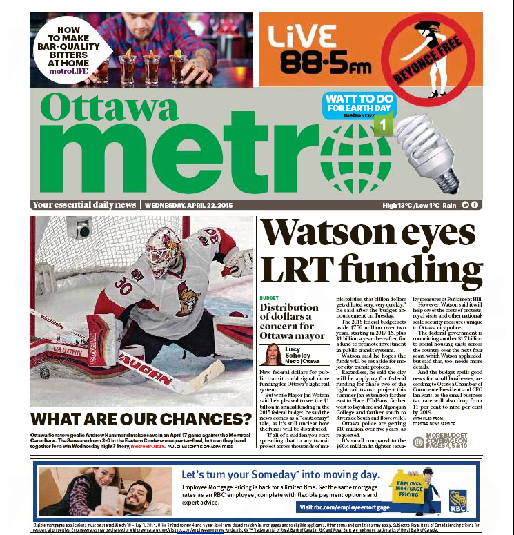 GiraffeBabyLTD's tweet photo. @GiraffeBabyLTD on @metroottawa #EarthDay http://t.co/ImjWeG2EjF