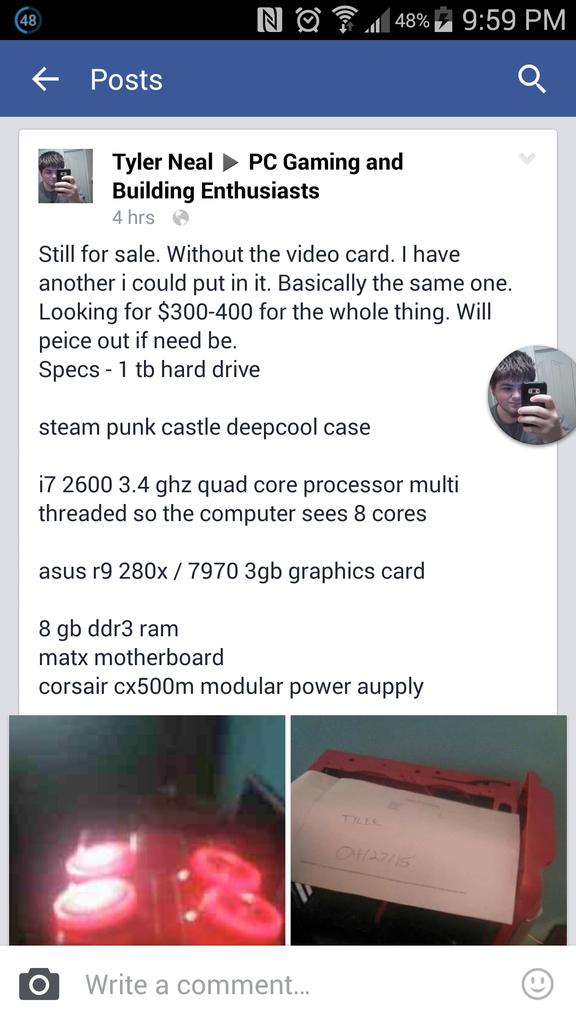 bddon_Game4Life's tweet photo. @TheFearStream I just bought this for $300 free shipping did I get fucked? http://t.co/nQE7bkMvQX