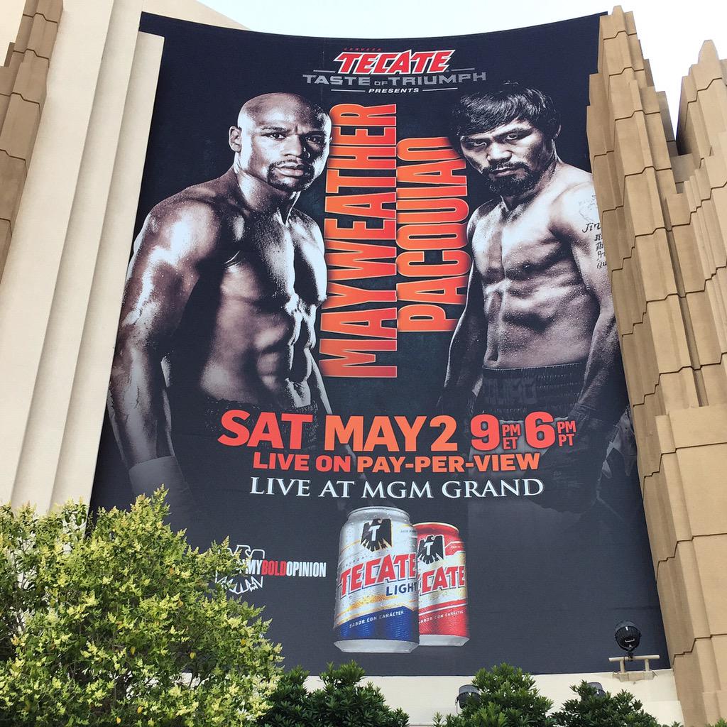 The <a href="/MGMGrand/">MGM Grand Hotel</a> is ready for #MayPac! Are you? #MayweatherPacquiao