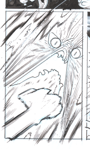 Raw inks from Rumble #5. 

Out this Wed. 