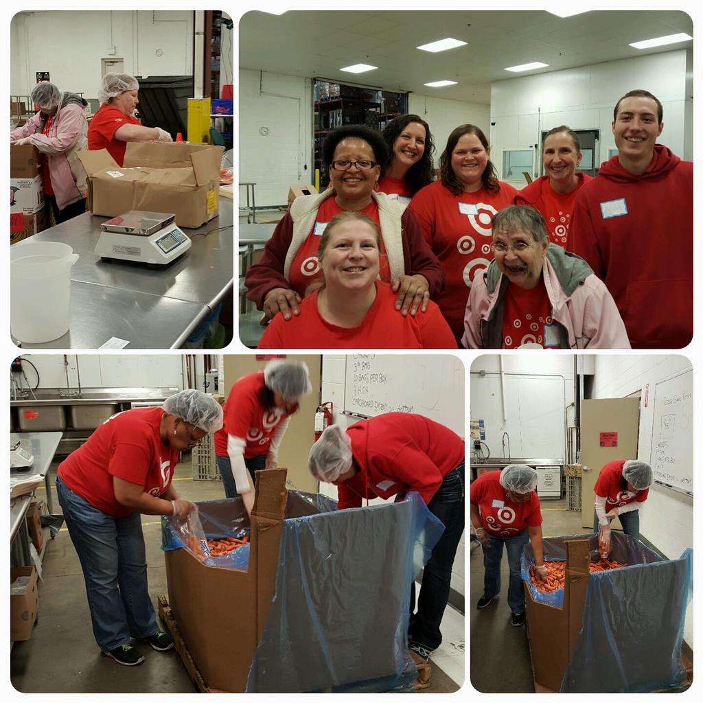 SherriStPierre's tweet photo. Just another day for #targetvolunteers @feedingwestmich #bestinthecommunity @annelise_storm http://t.co/bokYY7f5nN