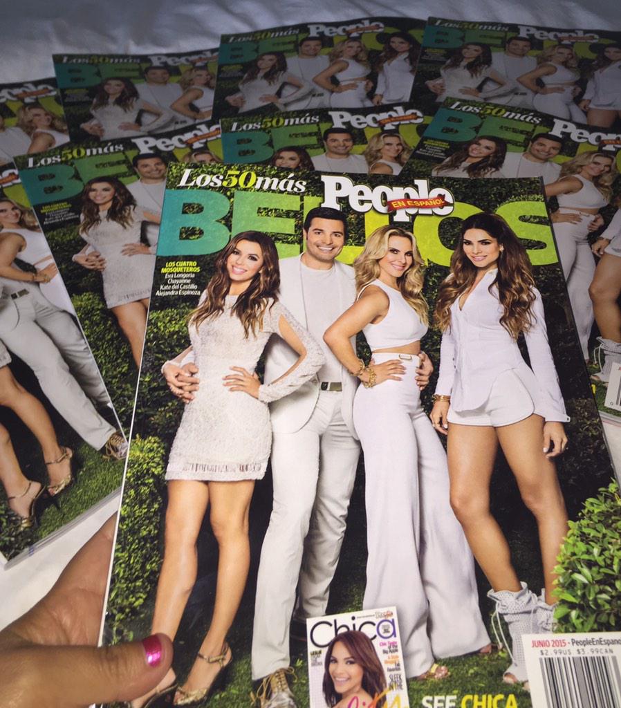 Yovanacaro's tweet photo. Que FELICIDAD😍 ver a mi ADORADA y BELLA @katedelcastillo en la portada de los @50MasBellos #2015 de @peopleenespanol http://t.co/8HkujPq5r1