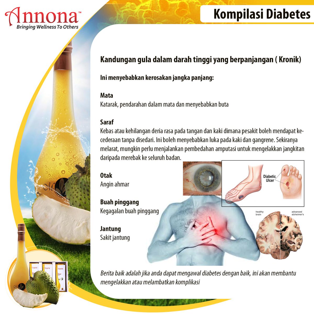 annonacare's tweet photo. Fakta diabetes yang terakhir dalam siri!

Annona
http://t.co/tBkkSSkoWa
Bringing Wellness to Others http://t.co/DsSUlnVCX2