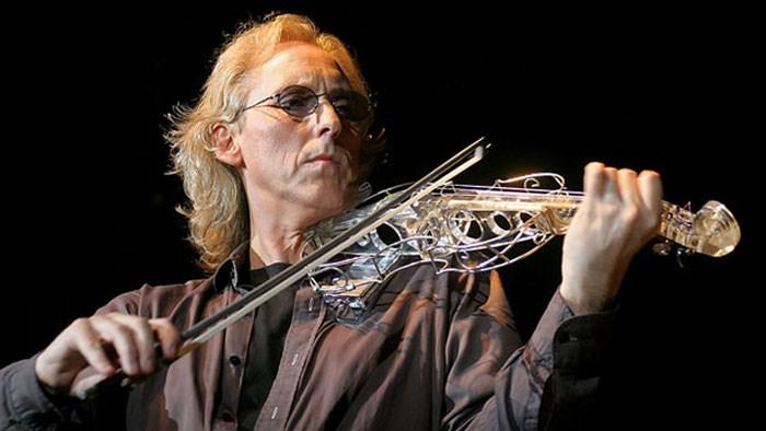 April 28, wish Happy Birthday to English keyboardist and violinist, Eddie Jobson. 