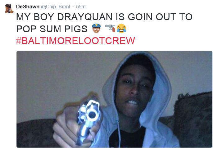 #BALTIMORELOOTCREW latest trend on Twitter