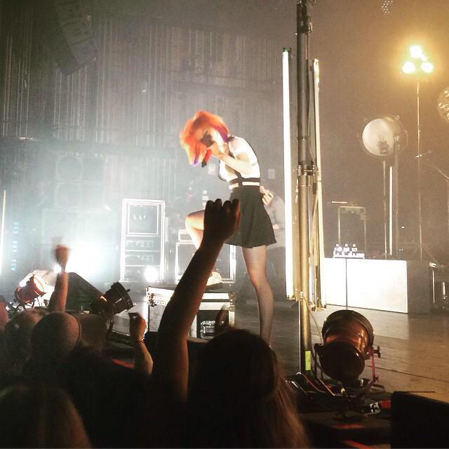 ParamoreSuporte's tweet photo. Novas fotos: Paramore em Augusta! #WritingTheFuture http://t.co/TO2mXxWXVv