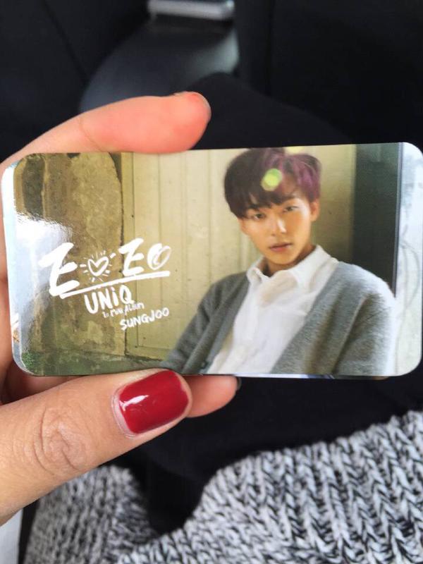 UNIQ #EOEO Photocards! #Seungyoun #Yixuan #Sungjoo | Photo Credits