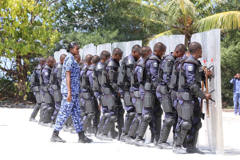MNDF_POLICE's tweet image. Maai vi Islam dheenaa gaumattakaa, hingaashe dhaan mijaanu dheyn.