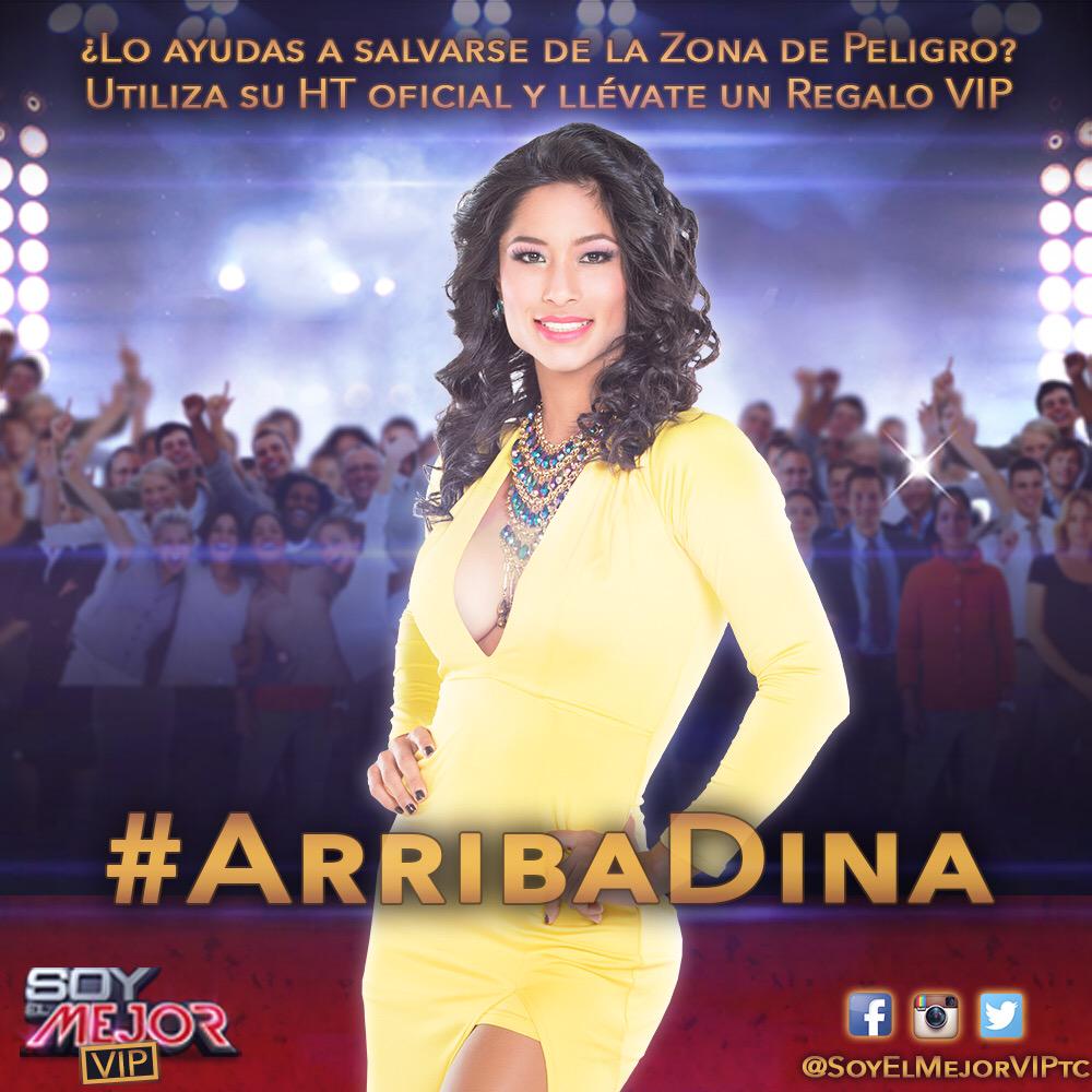 tcsoyelmejor's tweet photo. En minutos bailaremos junto a #ArribaDina. ¡@DinaVIPTC quiere triunfar en #GalaFuegoVIP! ¿Cuántos RT's logra ella? 🔥 http://t.co/DXjJj5Tf5c