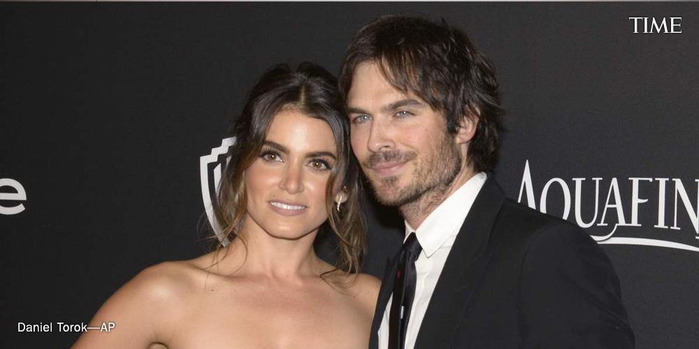 TIME's tweet photo. Nikki Reed and Ian Somerhalder tie the knot http://t.co/T4vU9tAJQq http://t.co/CfY7mOFucn