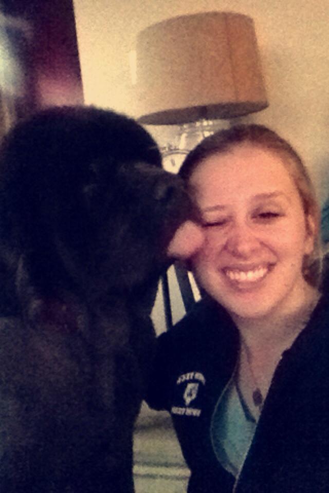 Mellybean102's tweet photo. RIP Gus, the sweetest, drooliest dog I knew! You will be missed sweet boy ❤️ http://t.co/F6VGNFN3gC