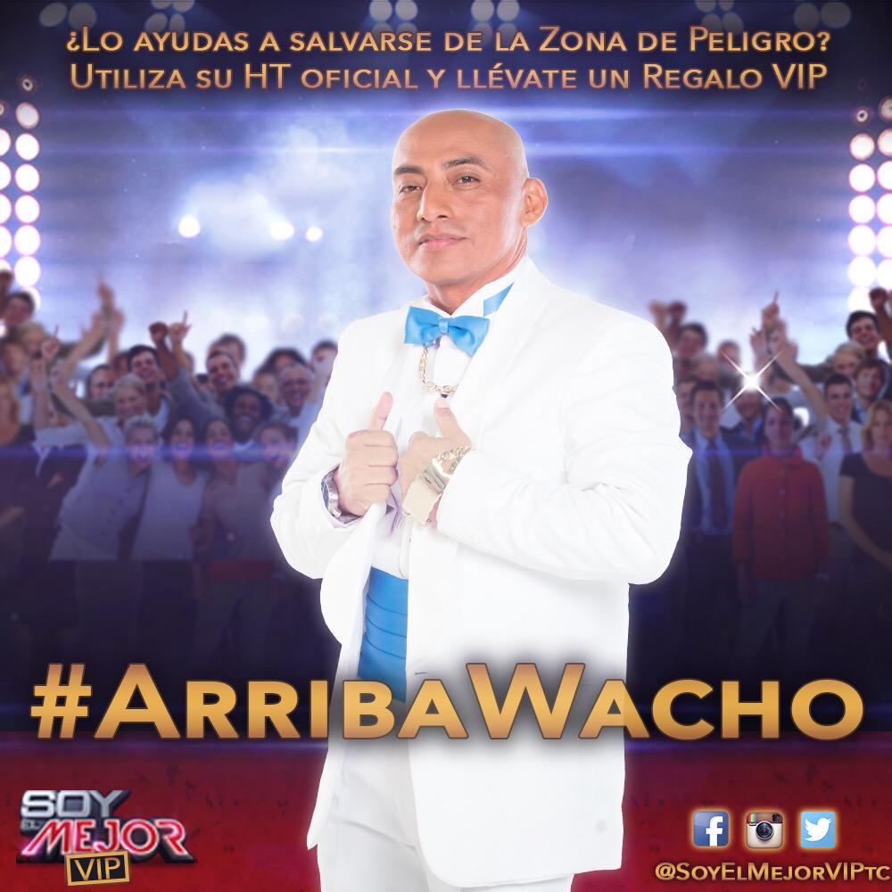 tcsoyelmejor's tweet photo. ¡Felicidades!
#ArribaTito y #ArribaWacho son los más apoyados en las Redes Sociales. ¿Cuántos RT's? | #GalaFuegoVIP http://t.co/OAGrF3qiEn