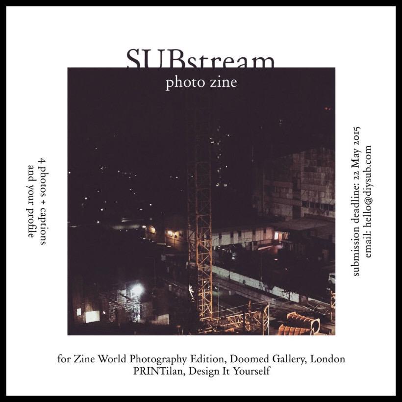 C2Olibrary's tweet image. CallForPhotographicSubmission: #SUBstream PhotoZine | 22 Mei 2015 | email: hello@diysub.com
ayorek.org/events/substre…