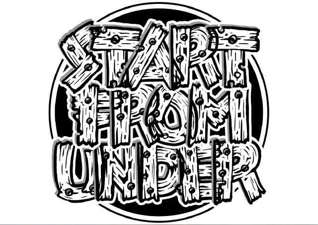 <a href="/startfromunder/">Start From Under</a> band yang udah percaya sama kita untuk membuatkan logonya. #garasisamping #jasadesainlogo