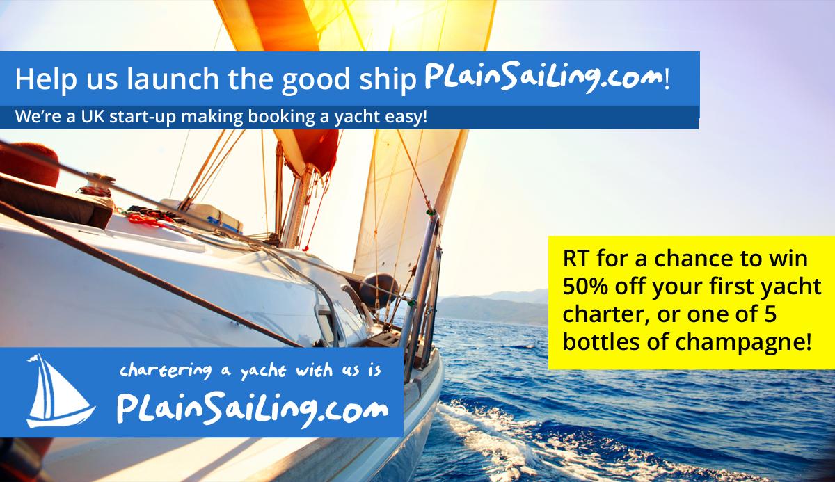 plainsailing's tweet photo. @SailingBU Please help launch http://t.co/lN0vxvMlir, making it easy to charter a yacht! We'd love you to RT! :) http://t.co/4fue5r30dc