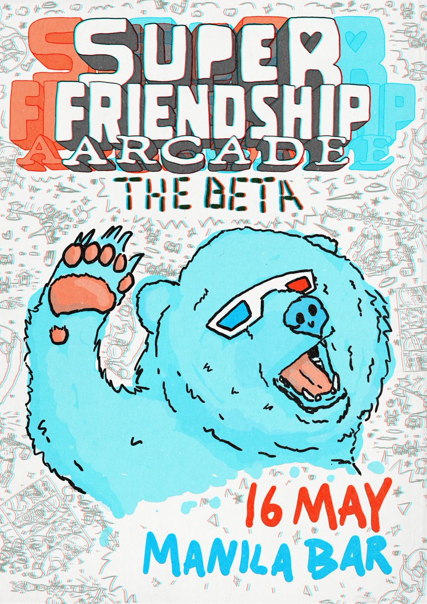 Ben_Rausch's tweet photo. For you're high-fiving pleasure, @FriendArcade returns! Saturday, 16 of May! @ManilaBar! Woo! https://t.co/JBF0I9FPgT http://t.co/nRjIsQgQw3