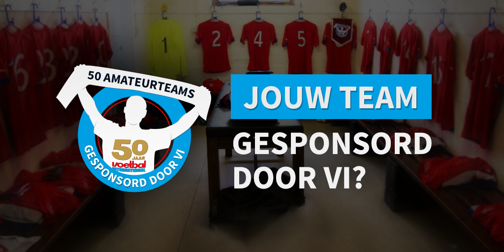 frankbeunk's tweet photo. Jouw voetbalteam gesponsord door VI? Wij gaan komend seizoen 50 teams sponsoren! http://t.co/OaI0iidAaV #VI50teams http://t.co/TQ6OioINp6