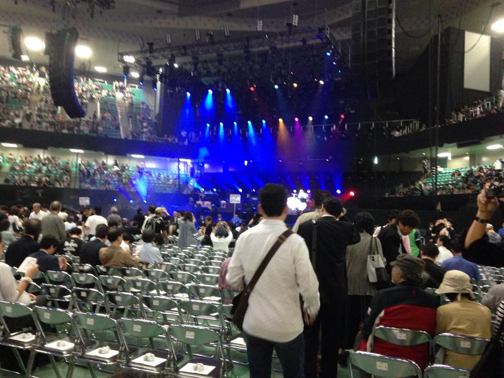 アリーナ後方でも近いよ〜！！！感涙‼️