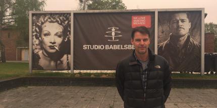 pearsondp's tweet photo. Starting day 2 on Steve Quale's #TheLake at Studio Babelsberg.  But remembering Andrew Lesnie at every moment today. http://t.co/wzZq2cHlu3