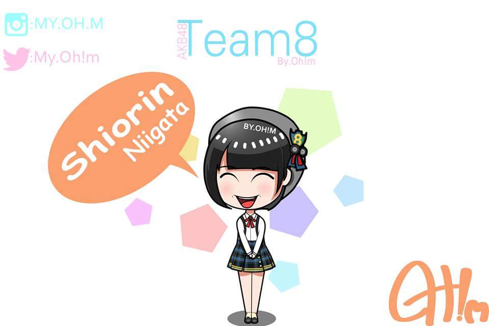 myohm335's tweet photo. Sato Shiori fanart by.Oh!m 
Smile! smile! ยิ้มพิฆาต
#MyOhm #Team8 #チーム8 #AKB48 http://t.co/QnUgtMwexu
