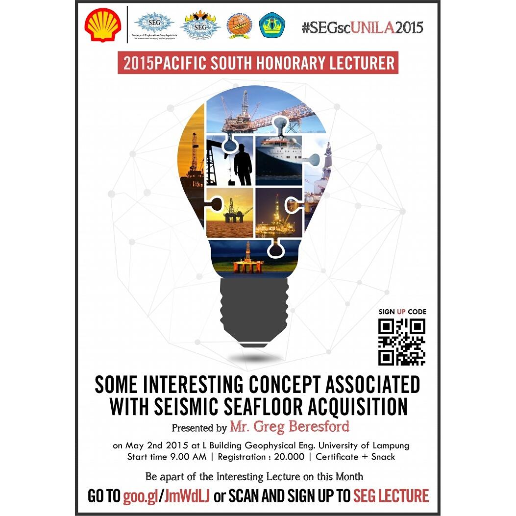 The 1st 2015South Pacific Honorary Lecture by @SEG_Unila | <a href="/segugmsc/">SEG UGM SC</a> <a href="/SEG_ITSSC/">SEG ITS SC</a> <a href="/SEG_UNDIPSC/">SEG UNDIP SC</a> <a href="/segubsc/">SEG UB SC</a> <a href="/SegUnhasSC/">Seg Unhas SC</a>