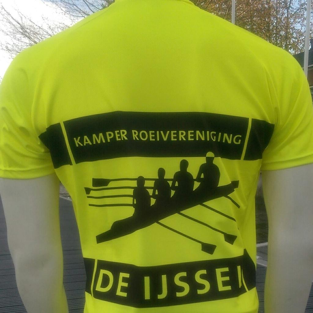 Hé ... Ziet er goed uit! Ons shirt in fluo-geel. <a href="/phsNL/">Powerhouse Sport NL</a>