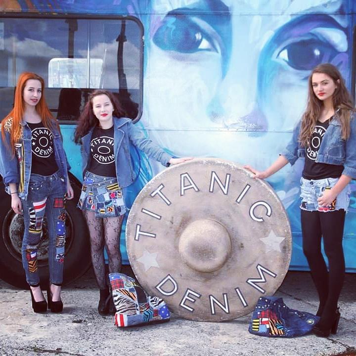 TitanicDenim's tweet photo. TitanicDenim at the Titanic Motor Show @titanic quarters @lovinbelfast @love_belfast @Belfast_Vibe @WhoWhatWear http://t.co/MG3pAnT5RS