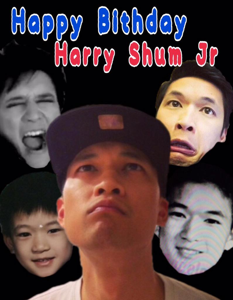  Harry Shum Jr, Happy Birthday!!CONGRATULATIONS!!!    You are my hero forever. Love u... 