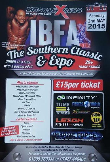 strongdownsouth's tweet photo. Anyone going to #IBFASouthernClassic &amp; expo this weekend in #Bournemouth? We are!! 💪 http://t.co/gdQBzz4ita http://t.co/WtwuItVZLC