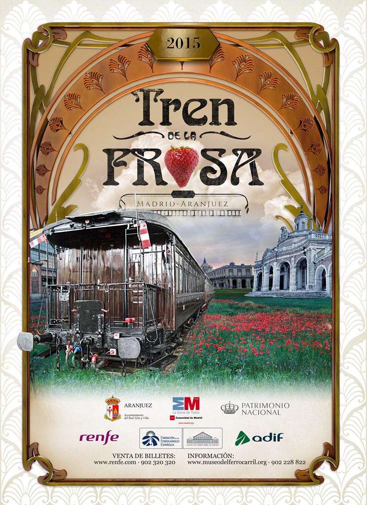 Cartel Tren de la Fresa 2015