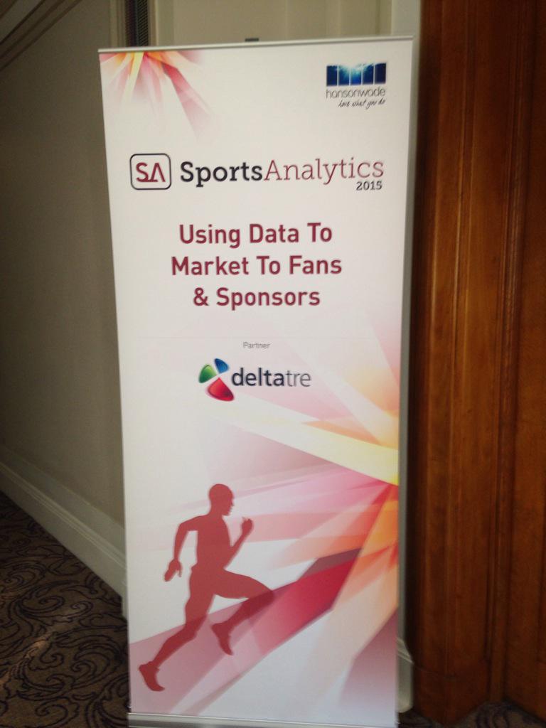 FBED founder Alex Morgan is here at the <a href="/DataInSport/">SportsAnalytics</a> conference!