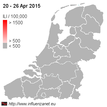 griepmeting's tweet photo. Griepepidemie echt voorbij. Aantal griepachtige ziektebeelden nog verder onder drempel https://t.co/ih1S7oIrvB http://t.co/PaxuDcoDHA